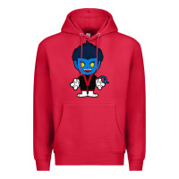 Cardinal nightcrawler chibi Premium Hoodie - artisFamous