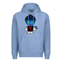 Colony Blue nightcrawler chibi Premium Hoodie - artisFamous