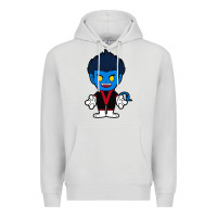 Dove Grey nightcrawler chibi Premium Hoodie - artisFamous