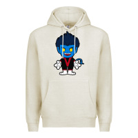 Oatmeal Heather nightcrawler chibi Premium Hoodie - artisFamous