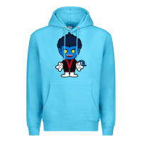 Ocean Blue nightcrawler chibi Premium Hoodie - artisFamous