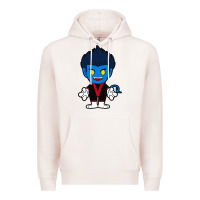 Pale Pink nightcrawler chibi Premium Hoodie - artisFamous