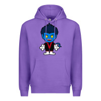 Purple nightcrawler chibi Premium Hoodie - artisFamous