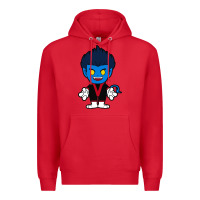 Red nightcrawler chibi Premium Hoodie - artisFamous