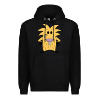 Black norbet angry beaver Premium Hoodie - artisFamous
