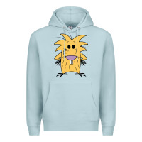 Blue Mist norbet angry beaver Premium Hoodie - artisFamous