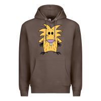 Coffee norbet angry beaver Premium Hoodie - artisFamous