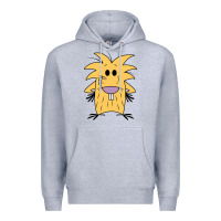 Heather Grey norbet angry beaver Premium Hoodie - artisFamous