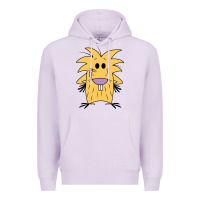 Lilac norbet angry beaver Premium Hoodie - artisFamous