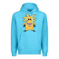Ocean Blue norbet angry beaver Premium Hoodie - artisFamous