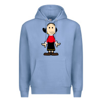 Colony Blue olive oyl Premium Hoodie - artisFamous