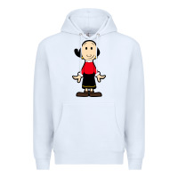White olive oyl Premium Hoodie - artisFamous