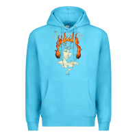 Ocean Blue jim Premium Hoodie - artisFamous