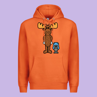 Rocky And Bullwinkle Premium Hoodie Designed By Artisfamous