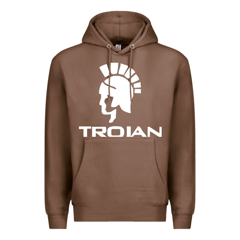 Trojan Condoms Champion Premium Hoodie by artisFamous | Teevron