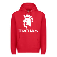 Red trojan condoms champion Premium Hoodie - artisFamous