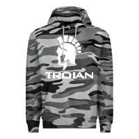 Slate Camo trojan condoms champion Premium Hoodie - artisFamous