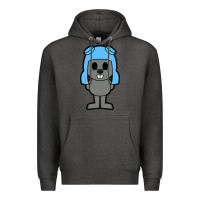 Charcoal Heather rocky the squirrel Premium Hoodie - artisFamous
