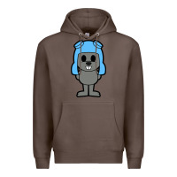 Coffee rocky the squirrel Premium Hoodie - artisFamous