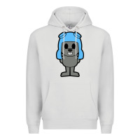 Dove Grey rocky the squirrel Premium Hoodie - artisFamous