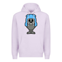 Lilac rocky the squirrel Premium Hoodie - artisFamous