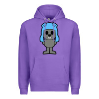 Purple rocky the squirrel Premium Hoodie - artisFamous