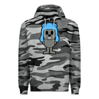 Slate Camo rocky the squirrel Premium Hoodie - artisFamous