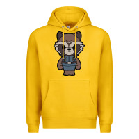 Lemon rocket racoon chibi Premium Hoodie - artisFamous