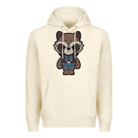 Sandshell rocket racoon chibi Premium Hoodie - artisFamous