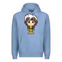 Colony Blue rogue x men chibi Premium Hoodie - artisFamous
