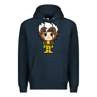 Navy rogue x men chibi Premium Hoodie - artisFamous