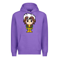 Purple rogue x men chibi Premium Hoodie - artisFamous