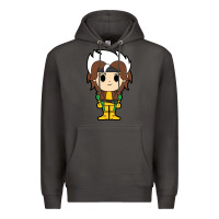 Smoke rogue x men chibi Premium Hoodie - artisFamous