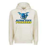Oatmeal Heather alfred state Premium Hoodie - artisFamous
