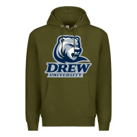 Army Green drew university Premium Hoodie - artisFamous