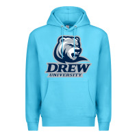 Ocean Blue drew university Premium Hoodie - artisFamous