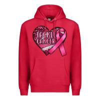 Cardinal tackle cancer Premium Hoodie - RanaPortraitStore