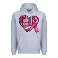 Heather Grey tackle cancer Premium Hoodie - RanaPortraitStore