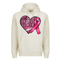 Oatmeal Heather tackle cancer Premium Hoodie - RanaPortraitStore