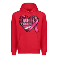 Red tackle cancer Premium Hoodie - RanaPortraitStore