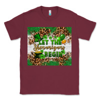 Burgundy Let the shenanigans begin Classic Tee - FaDigitalArtStudio