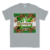 Heather Grey Let the shenanigans begin Classic Tee - FaDigitalArtStudio