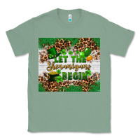 Sage Let the shenanigans begin Classic Tee - FaDigitalArtStudio