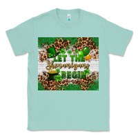 Seafoam Let the shenanigans begin Classic Tee - FaDigitalArtStudio
