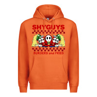 Carrot shy guys burger and fries Premium Hoodie - artisFamous