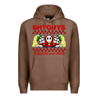 Chestnut shy guys burger and fries Premium Hoodie - artisFamous