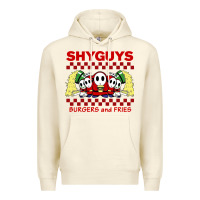 Sandshell shy guys burger and fries Premium Hoodie - artisFamous