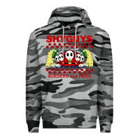 Slate Camo shy guys burger and fries Premium Hoodie - artisFamous
