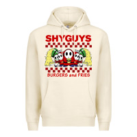 Tofu shy guys burger and fries Premium Hoodie - artisFamous