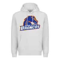 Dove Grey Boise Design Premium Hoodie - artisFamous